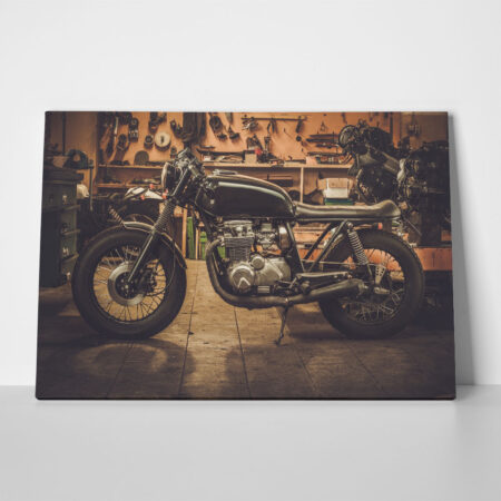 Πινακας σε καμβά VINTAGE MOTORCYCLE