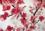 Πινακας σε καμβά WATERCOLOR BLOSSOM