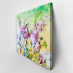 Πινακας σε καμβά WILDFLOWER OIL PAINTING