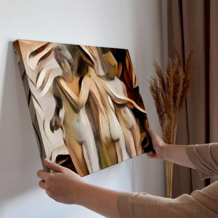 Πινακας σε καμβά ANCIENT SCULPTURES MODERN DESIGN CUBISM 2 - Αξιοθεατα και Ιστορια