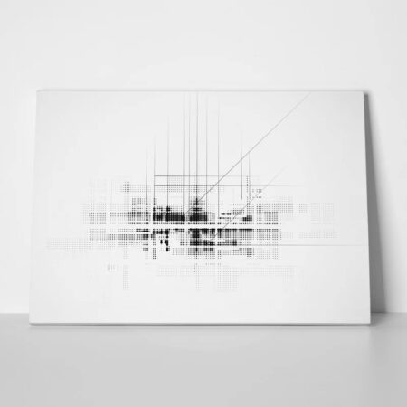Πινακας σε καμβά ABSTRACT TECHNOLOGY - Αφηρημενα και Abstract
