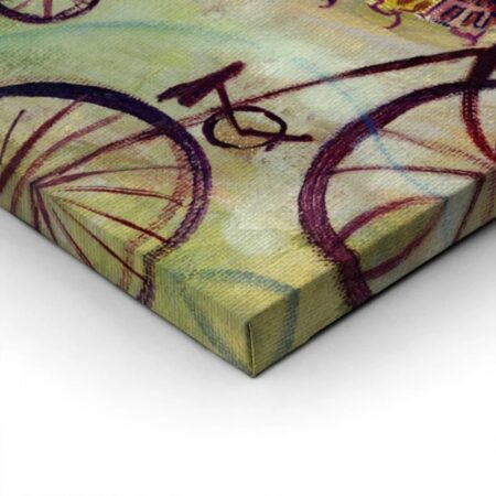 Πινακας σε καμβά AMSTERDAM OIL PAINTING - Αμστερνταμ Sticky 1