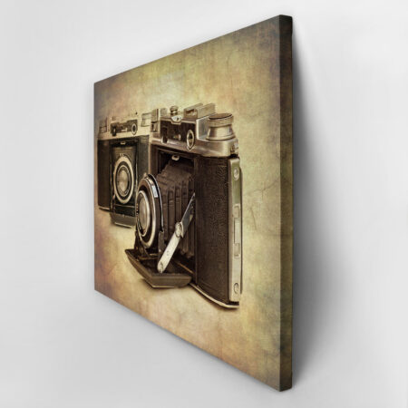 Πινακας σε καμβά ANTIQUE CAMERAS - Vintage Sticky 1