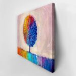 Πινακας σε καμβά ARTISTIC COLORFUL TREE