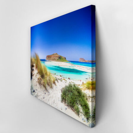 Πινακας σε καμβά BALOS LAGOON CRETE - Παραλιες Sticky 2