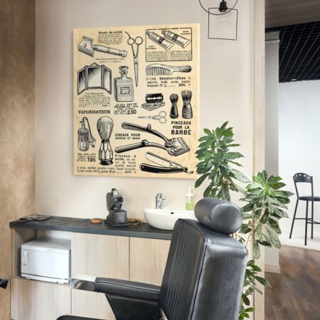 Πίνακας BARBER - Vintage