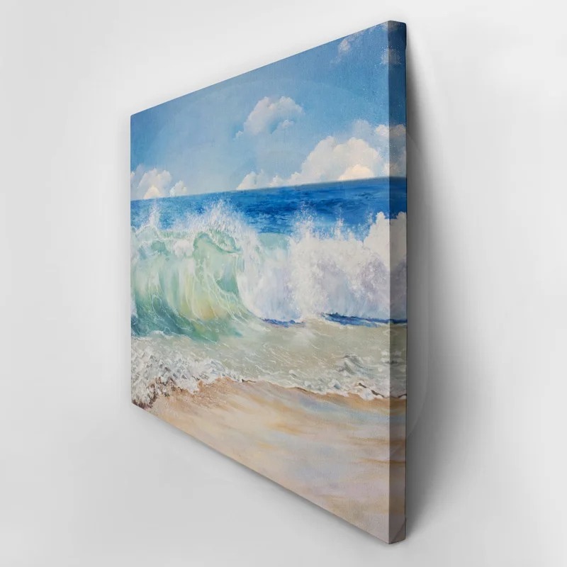 Πινακας σε καμβά BEACH WAVES