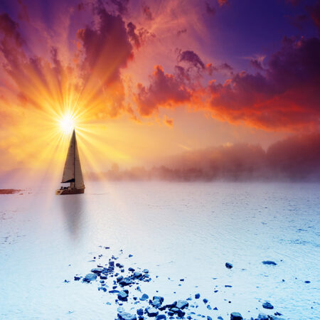 Πινακας σε καμβά BEAUTIFUL SUNSET - Ηλιοβασιλεμα Sticky 4
