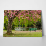 Πινακας σε καμβά BENCH POND