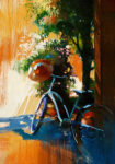 Πινακας σε καμβά BICYCLE AND OLD HAT