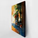Πινακας σε καμβά BICYCLE AND OLD HAT