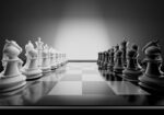 Πινακας σε καμβά CHESS