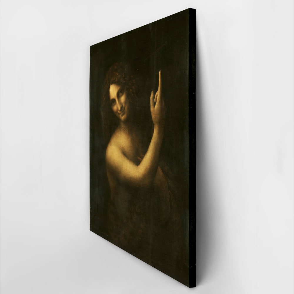 Πινακας σε καμβά DA VINCI - St. JOHN THE BAPTIST