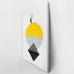 Πινακας σε καμβά DEER GEOMETRIC ART