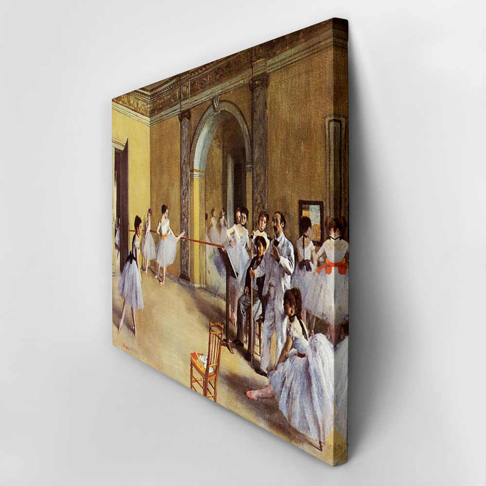 Πινακας σε καμβά EDGAR DEGAS - THE DANCE FOYER