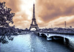 Πινακας σε καμβά EIFFEL BRIDGE