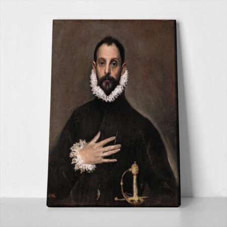 Πινακας σε καμβά EL GRECO - EL CABALLERO - El Greco