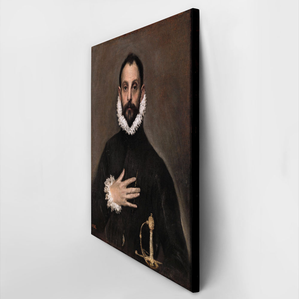 Πινακας σε καμβά EL GRECO - EL CABALLERO