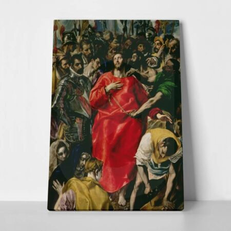 Πινακας σε καμβά EL GRECO - THE DISROBING OF CHRIST - El Greco Sticky 1