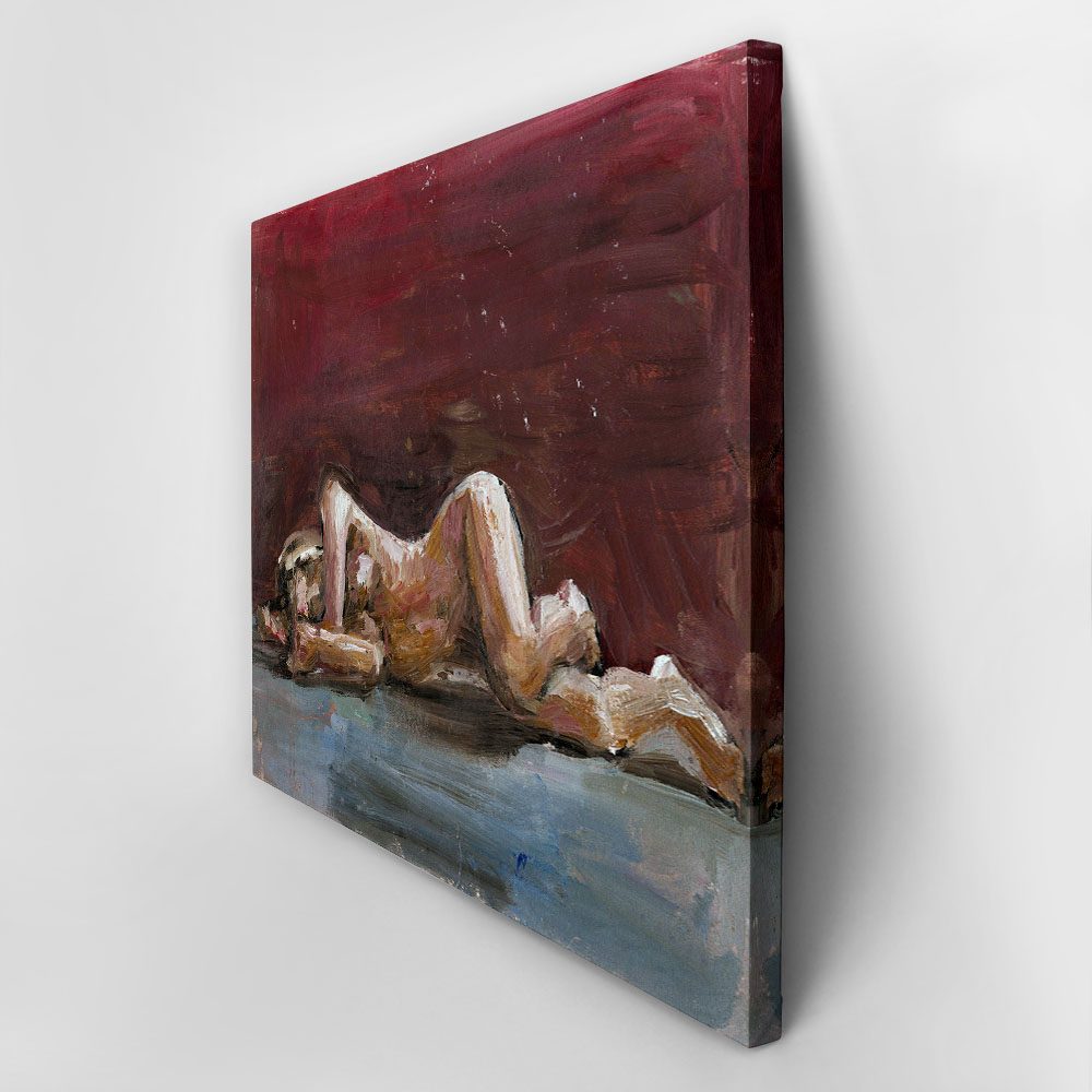 Πινακας σε καμβά EXPRESSIVE WOMAN FIGURE