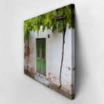 Πινακας σε καμβά GREEN DOOR