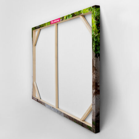 Πινακας σε καμβά GREEN DOOR - Vintage Sticky 3