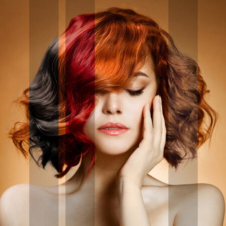 Πινακας σε καμβά HAIR COLOURS - Μοδα και Διασκεδαση Sticky 4