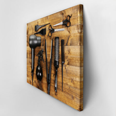Πινακας σε καμβά HAIRDRESSING TOOLS - Μοδα και Διασκεδαση Sticky 2