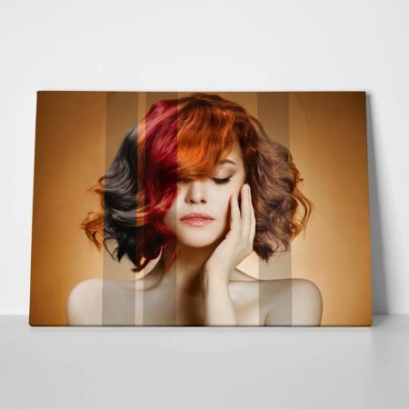 Πινακας σε καμβά HAIR COLOURS - Μοδα και Διασκεδαση