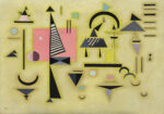 Πινακας σε καμβά KANDINSKY - DECISIVE PINK