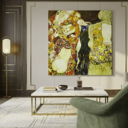 Πινακας σε καμβα KLIMT - BRIDES - Gustav Klimt