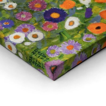Πινακας σε καμβα KLIMT - COTTAGE GARDEN - Gustav Klimt Sticky 2