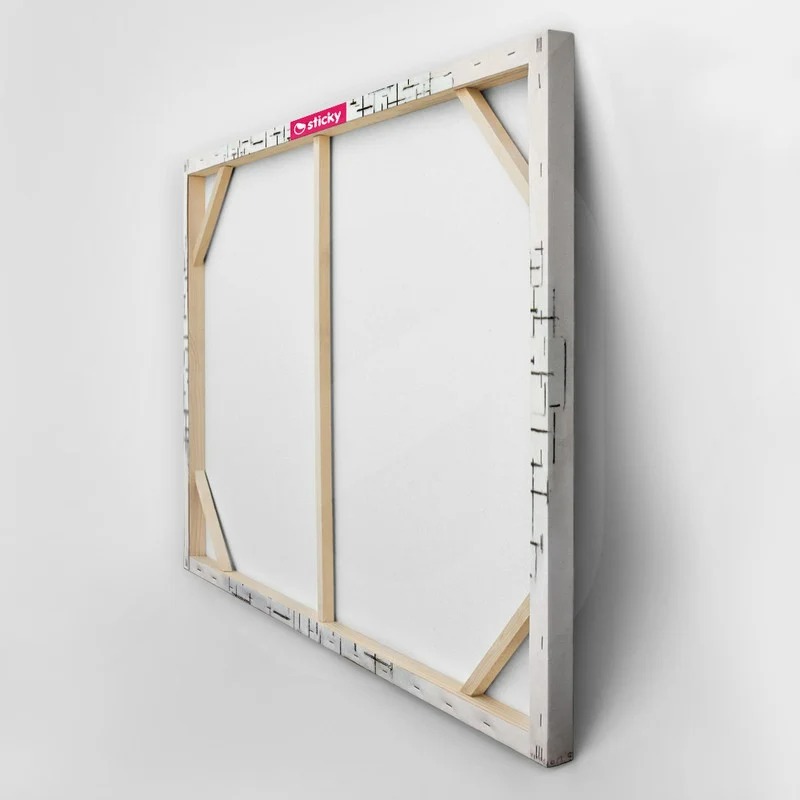 Πινακας σε καμβά MONDRIAN - COMPOSITION 10 IN BLACK AND WHITE