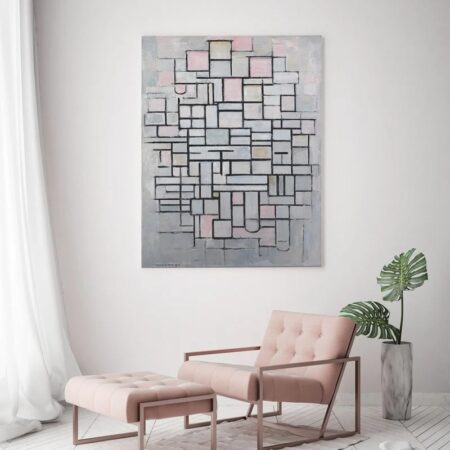 Πινακας σε καμβά MONDRIAN - COMPOSITION NO IV - Mondrian Piet