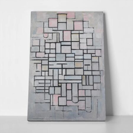 Πινακας σε καμβά MONDRIAN - COMPOSITION NO IV - Mondrian Piet Sticky 1