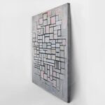 Πινακας σε καμβά MONDRIAN - COMPOSITION NO IV