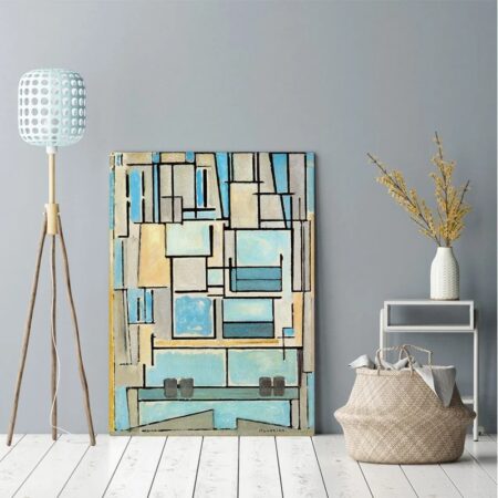 Πινακας σε καμβά MONDRIAN - COMPOSITION NO VI - Mondrian Piet