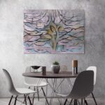 Πινακας σε καμβά MONDRIAN - FLOWERING APPLETREE