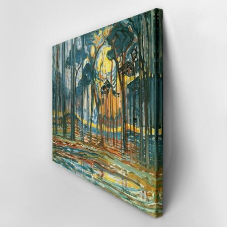 Πινακας σε καμβά MONDRIAN - WOODS NEAR OELE - Mondrian Piet Sticky 3