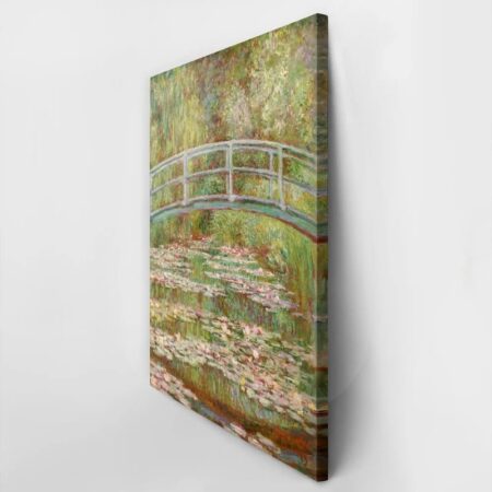 Πινακας σε καμβά MONET - BRIDGE OVER WATER LILY POND - Monet Claude Sticky 3
