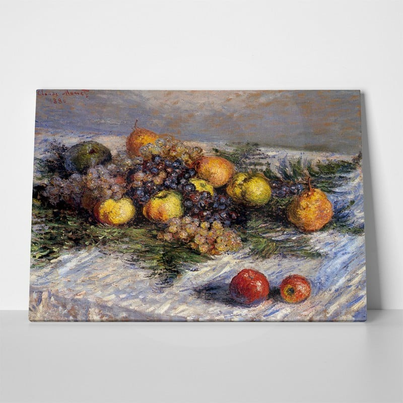 Πινακας σε καμβά MONET - PEARS AND GRAPES