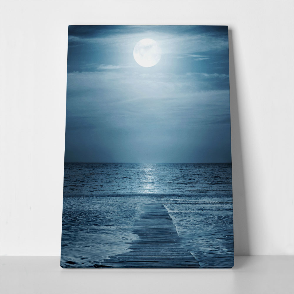Πινακας σε καμβά MOONLIGHT