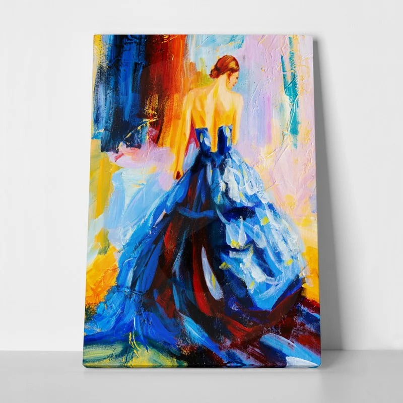 Πινακας σε καμβά OIL PAINTING SPANISH DANCER