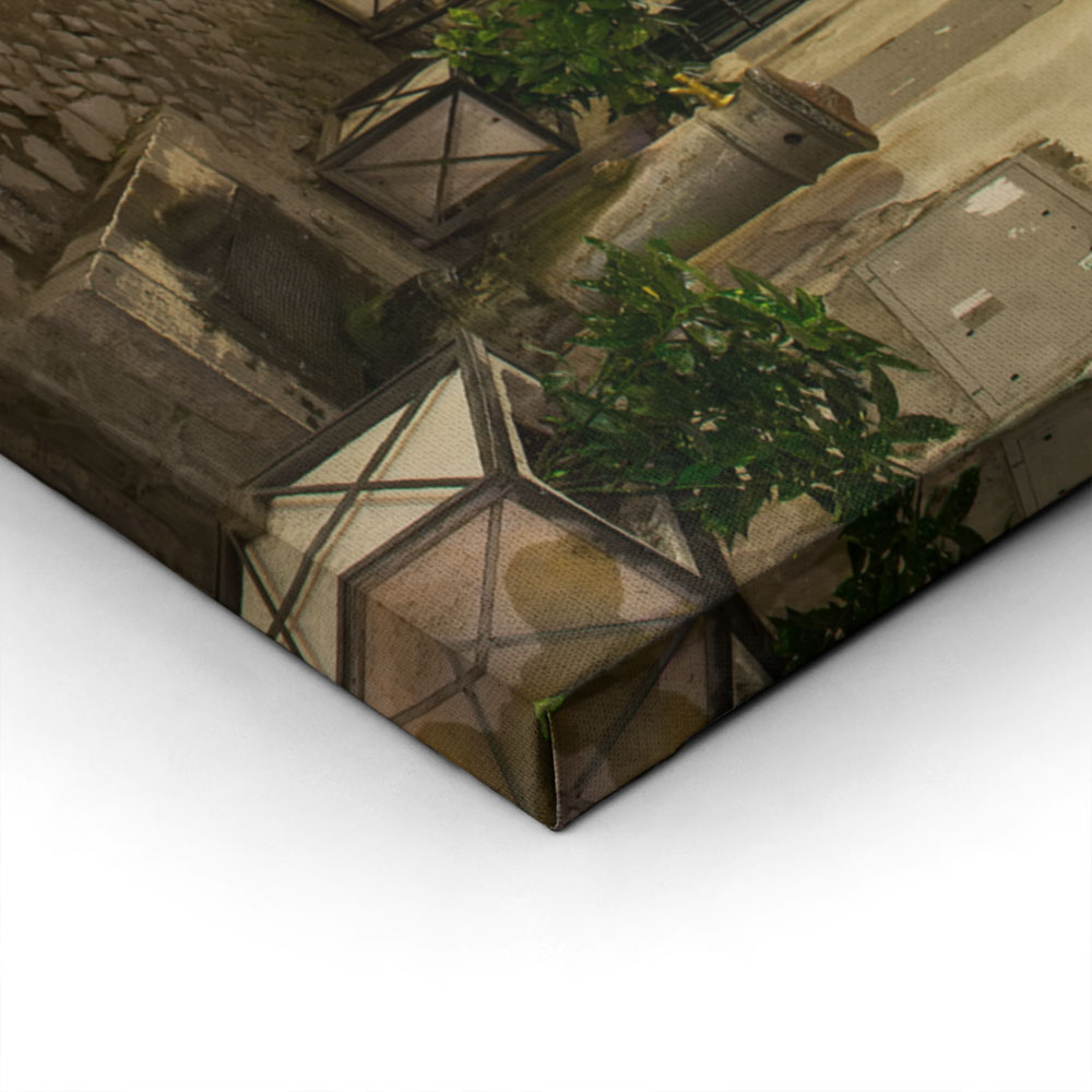 Πινακας σε καμβά OLD COURTYARD