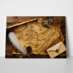 Πινακας σε καμβά OLD PAPYRUS