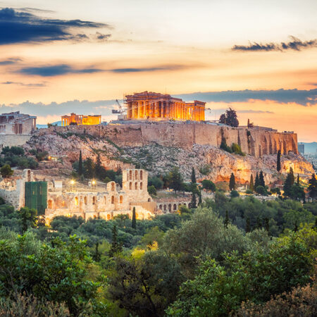Πινακας σε καμβά PARTHENON SUNRISE - Αξιοθεατα και Ιστορια Sticky 4
