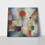 Πίνακας σε καμβά PAUL KLEE - RED BALLOON