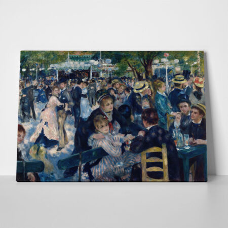 Πινακας σε καμβά RENOIR - BALL AT THE MOULIN DE LA GALETTE - Pierre Auguste Renoir