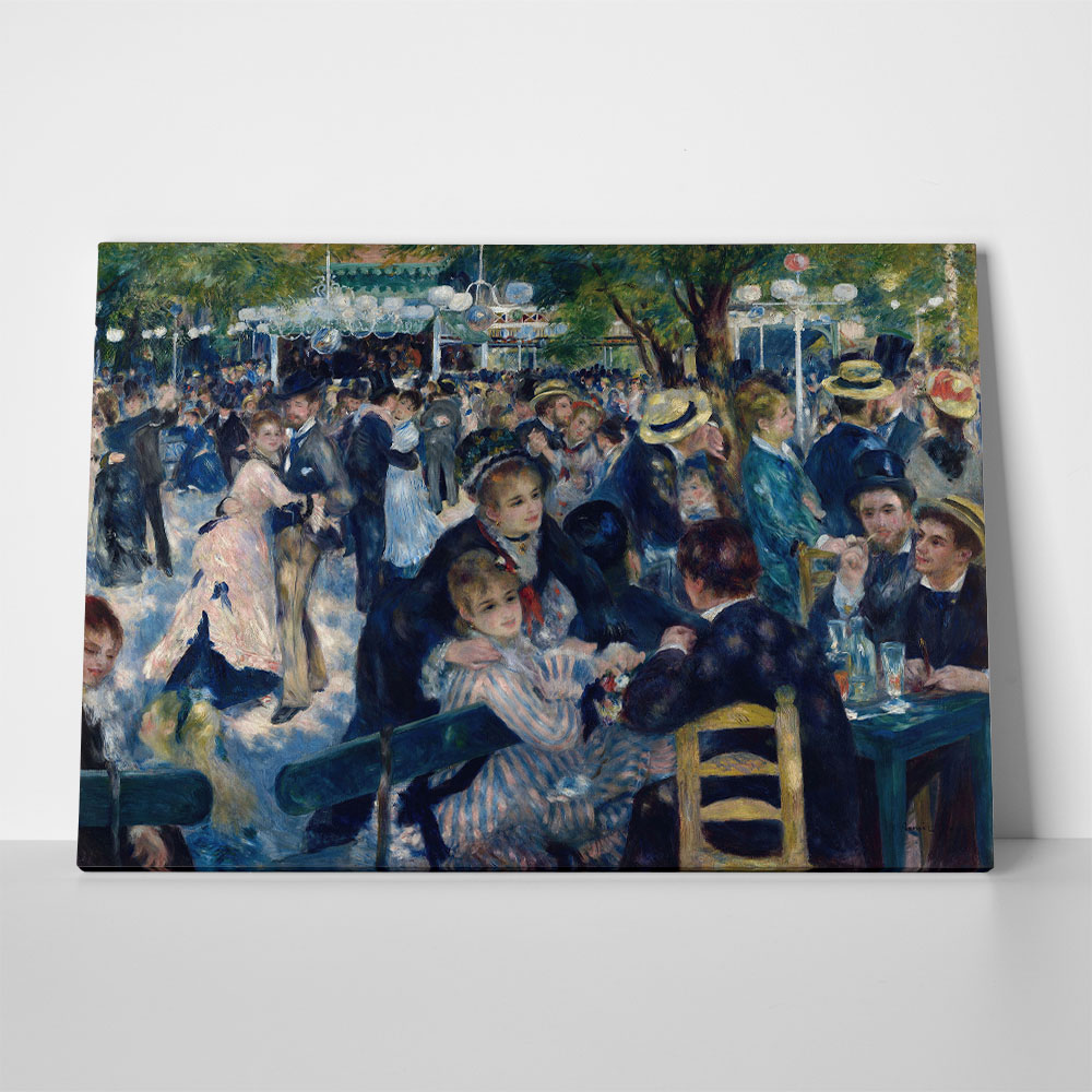 Πινακας σε καμβά RENOIR - BALL AT THE MOULIN DE LA GALETTE