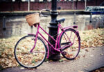Πινακας σε καμβά PINK BIKE